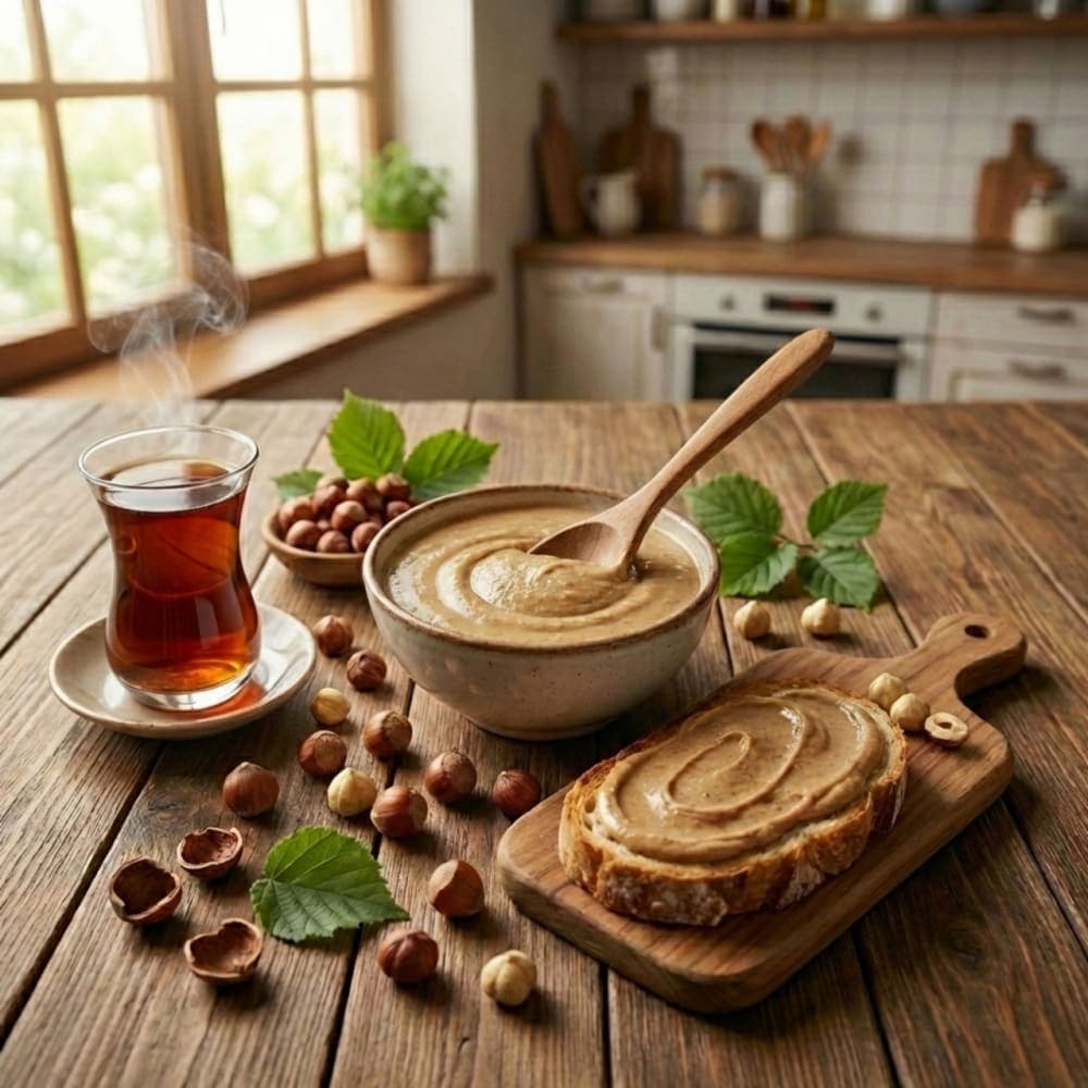 Sadece Fındık, Saf Enerji: %100 Doğal Fındık Ezmesi (Şekersiz) - 550 Gr