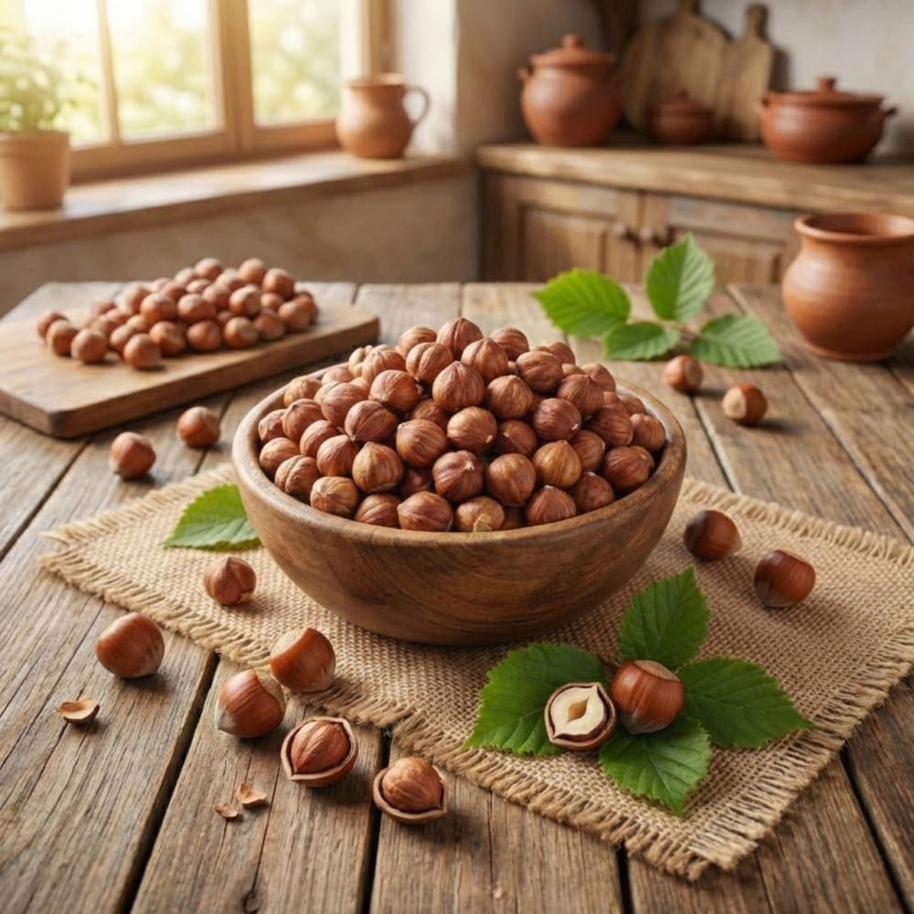 Doğadan Sofranıza En Saf Haliyle: Naturel İç Fındık - 500 Gr