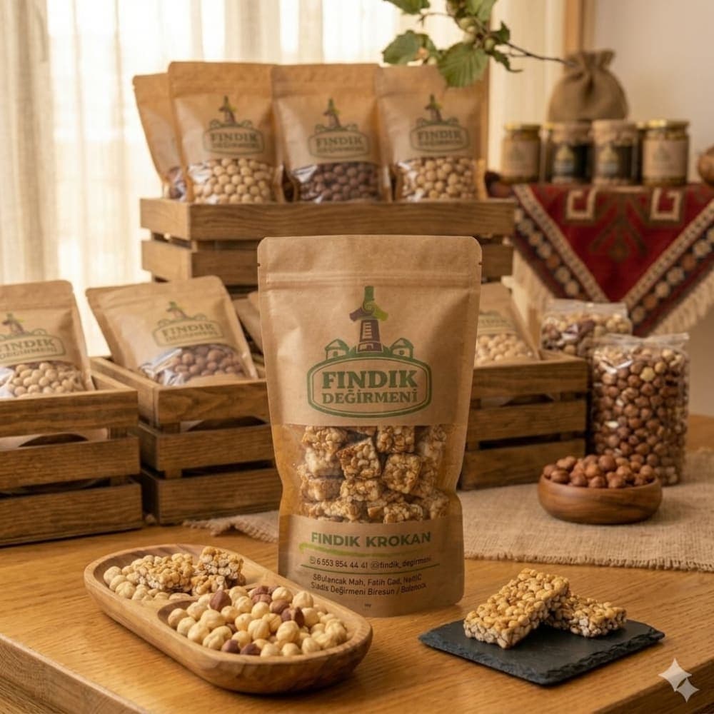 Kahvenizin En Çıtır Eşi: Fındık Krokan 400 Gr
